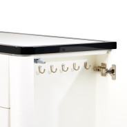 6 Drawer Chest Piano Keyboard Tuxedo Collection By Michael Amini 9087070SA-832