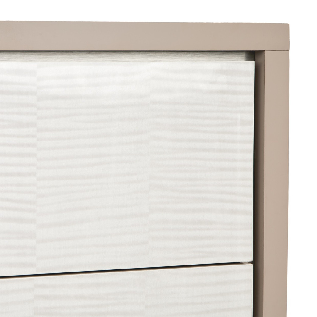 Palm Gate 6 Drawer Chest Clay  Collection By Michael Amini  9086070SA-833