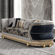 HD 9013  Homey Design Upholstery Living Room Set Victorian, European & Classic Design Sofa Set