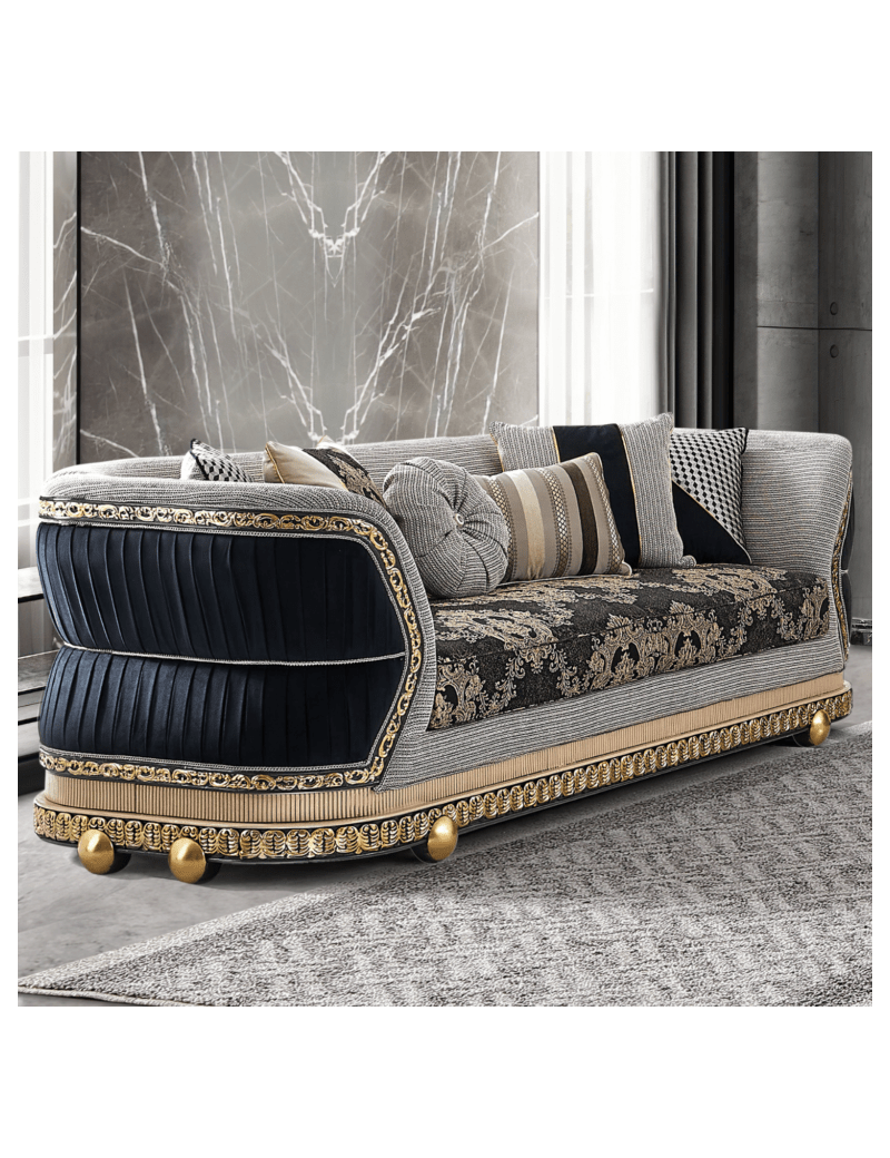 HD 9013  Homey Design Upholstery Living Room Set Victorian, European & Classic Design Sofa Set