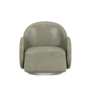 529526-5517 Rothko Pale Green Leather Swivel Chair Collection By A.R.T. Furniture Collections