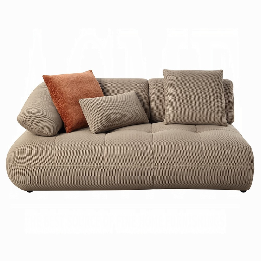 LV03920 Carrick Sectional Sofa w/6 Pillows by Acme Furniture