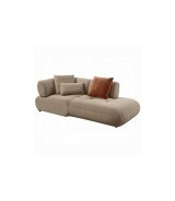 LV03920 Carrick Sectional Sofa w/6 Pillows by Acme Furniture