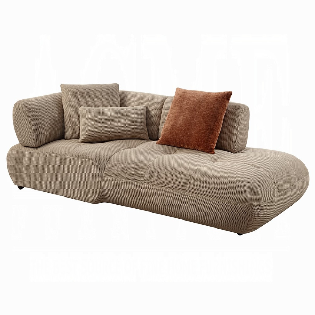 LV03920 Carrick Sectional Sofa w/6 Pillows by Acme Furniture