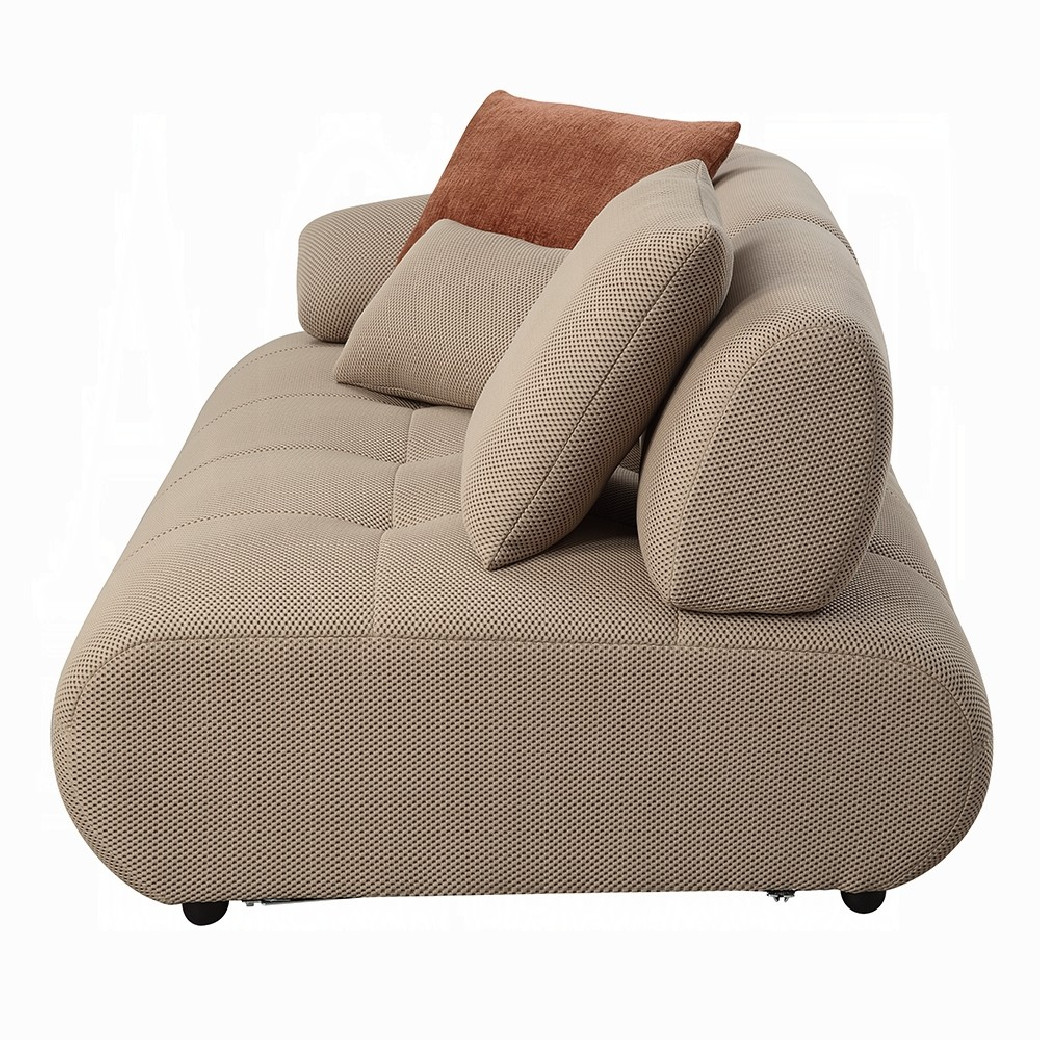 LV03920 Carrick Sectional Sofa w/6 Pillows by Acme Furniture