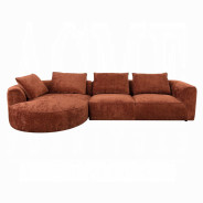 LV03240 Aceso Sectional Sofa W/4 Pillows by Acme Furniture