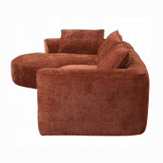 LV03240 Aceso Sectional Sofa W/4 Pillows by Acme Furniture