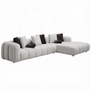 LV04320 Manilla Sectional Sofa w/8 Pillows by Acme Furniture