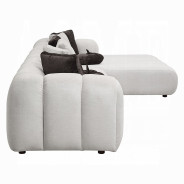 LV04320 Manilla Sectional Sofa w/8 Pillows by Acme Furniture