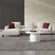 LV04280 Mardi Sectional Sofa w/3 Pillows by Acme Furniture