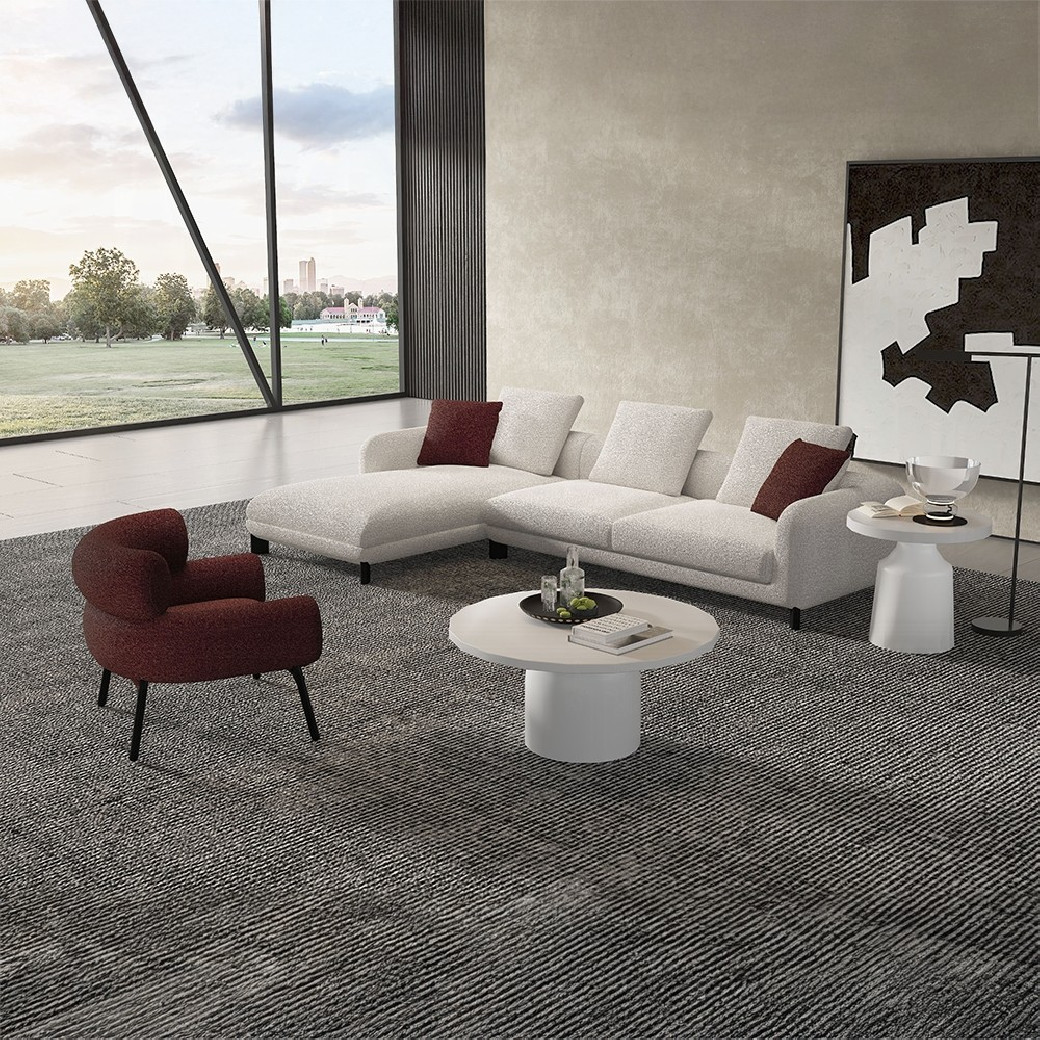 LV04280 Mardi Sectional Sofa w/3 Pillows by Acme Furniture