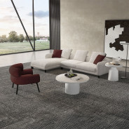 LV04280 Mardi Sectional Sofa w/3 Pillows by Acme Furniture