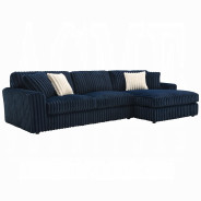 LV04400 Breton Sectional Sofa w/4 Pillows by Acme Furniture