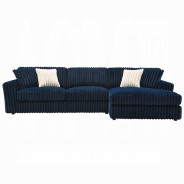 LV04400 Breton Sectional Sofa w/4 Pillows by Acme Furniture
