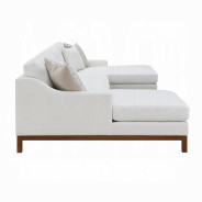 LV01881 Valiant Sectional Sofa W/4 Pillows By Acme Furniture
