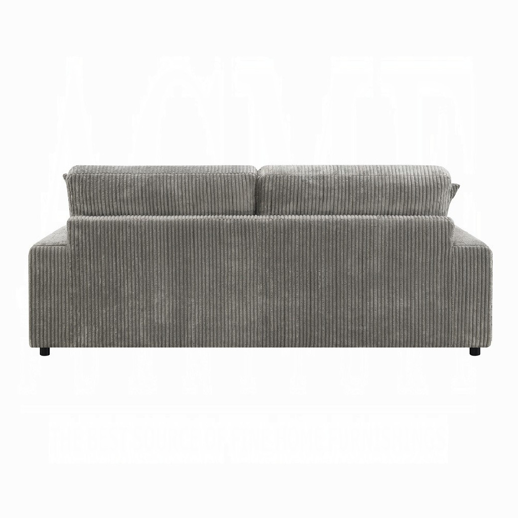 LV01882 Tavia Reversible Sectional Sofa W/6 Pillows by Acme Furniture