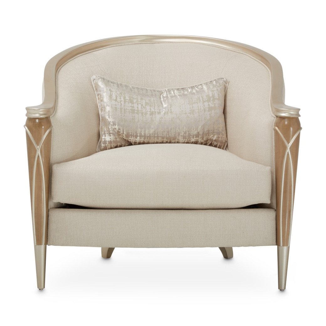 Villa Cherie Caramel Matching Accent Chair by Michael Amini N9008835-PEARL-134