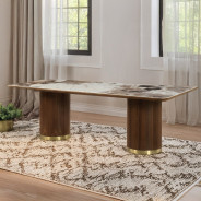 DN03305 Willene Dining Table W/Ceramic Top by Acme Furniture