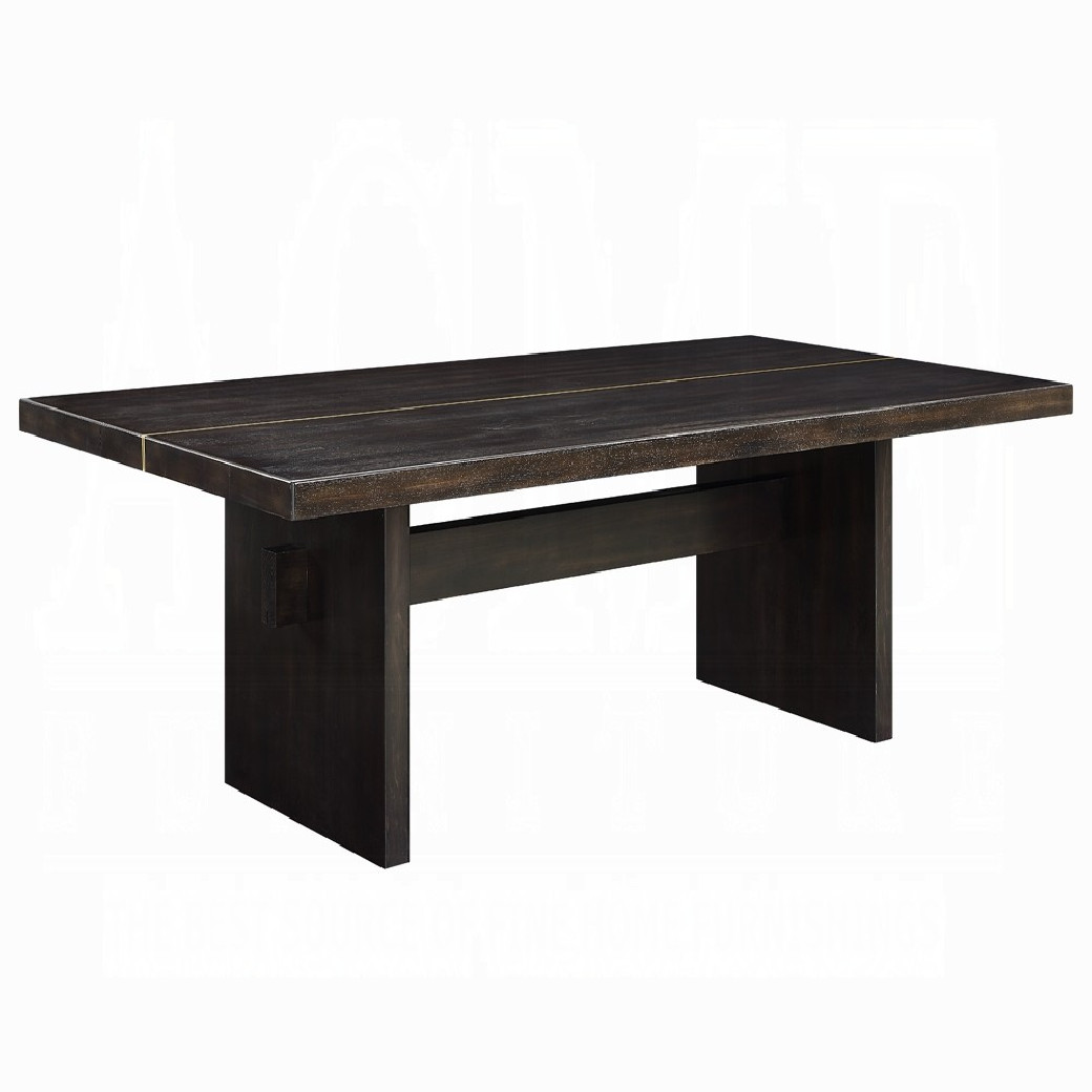 DN02695 7PC Dining Set Modern Style Espresso Finish by Acme Furniture