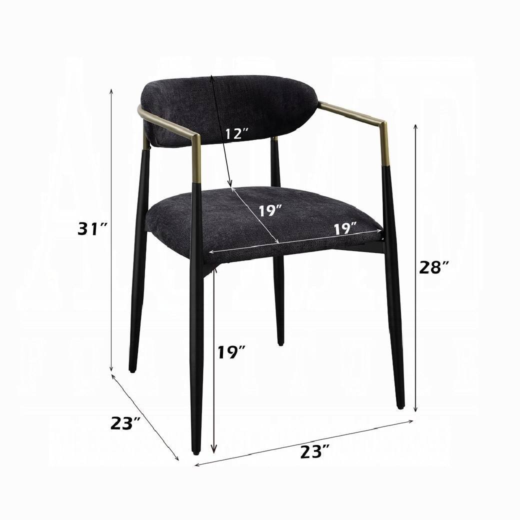 DN02695 7PC Dining Set Modern Style Espresso Finish by Acme Furniture