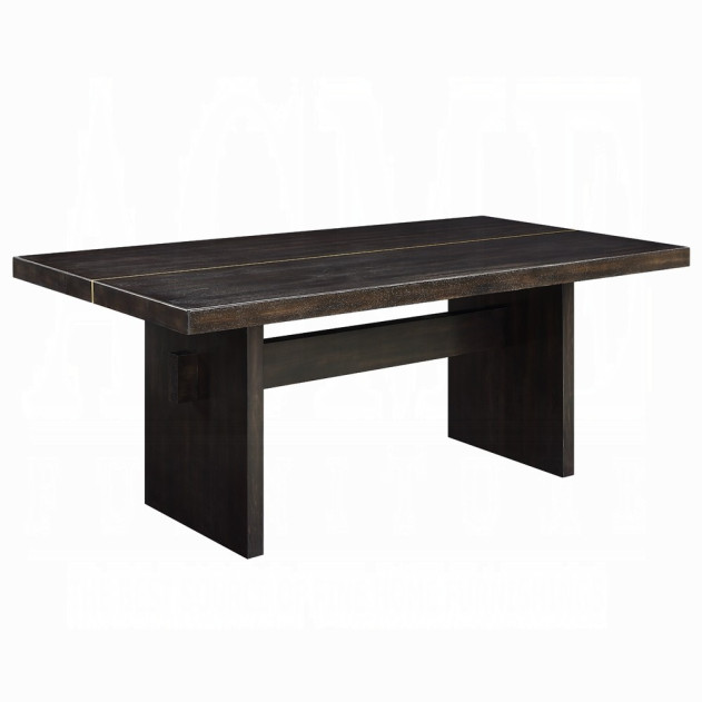 DN02142 5PC Dining Set Modern Style Espresso Finish by Acme Furniture
