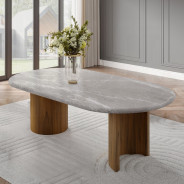 DN03095 7PC Dining set Modern Style Dark Walnut Finish by Acme Furniture