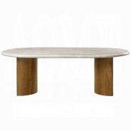 DN03095 7PC Dining set Modern Style Dark Walnut Finish by Acme Furniture