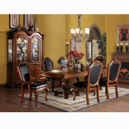 04075A Dining Set Chateau De Ville Espresso Finish By Acme Furniture