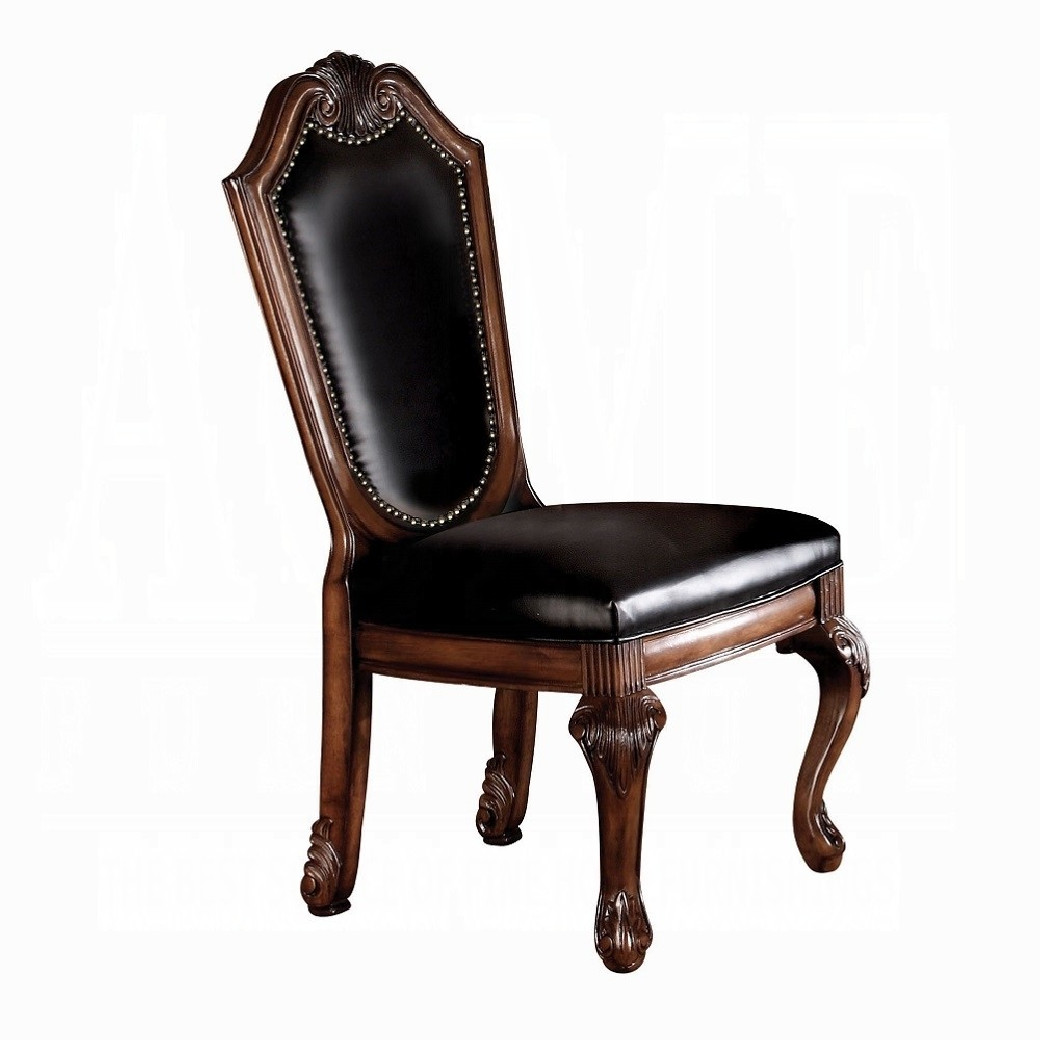 04075A Dining Set Chateau De Ville Espresso Finish By Acme Furniture