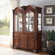 04075A Dining Set Chateau De Ville Espresso Finish By Acme Furniture