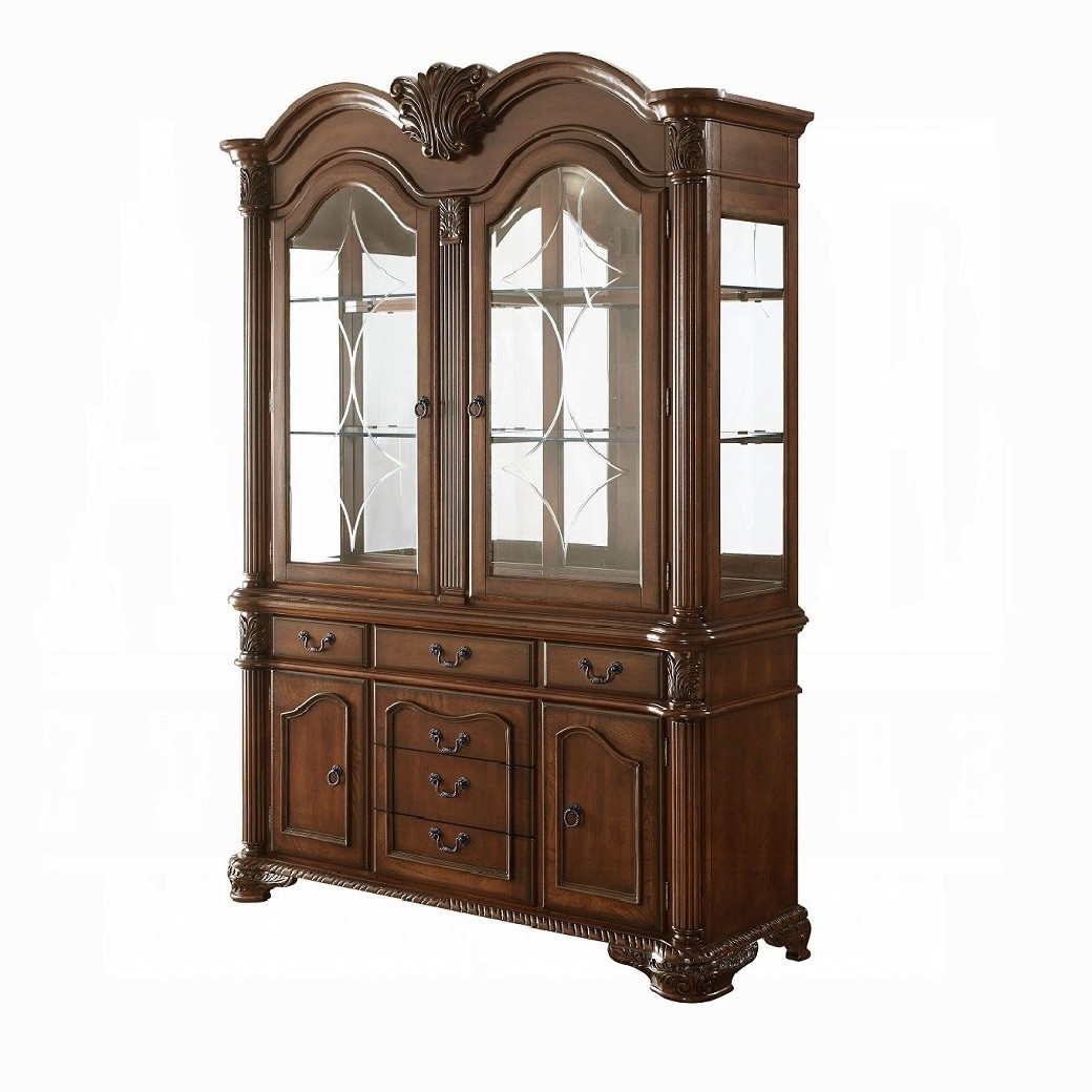 04075A Dining Set Chateau De Ville Espresso Finish By Acme Furniture