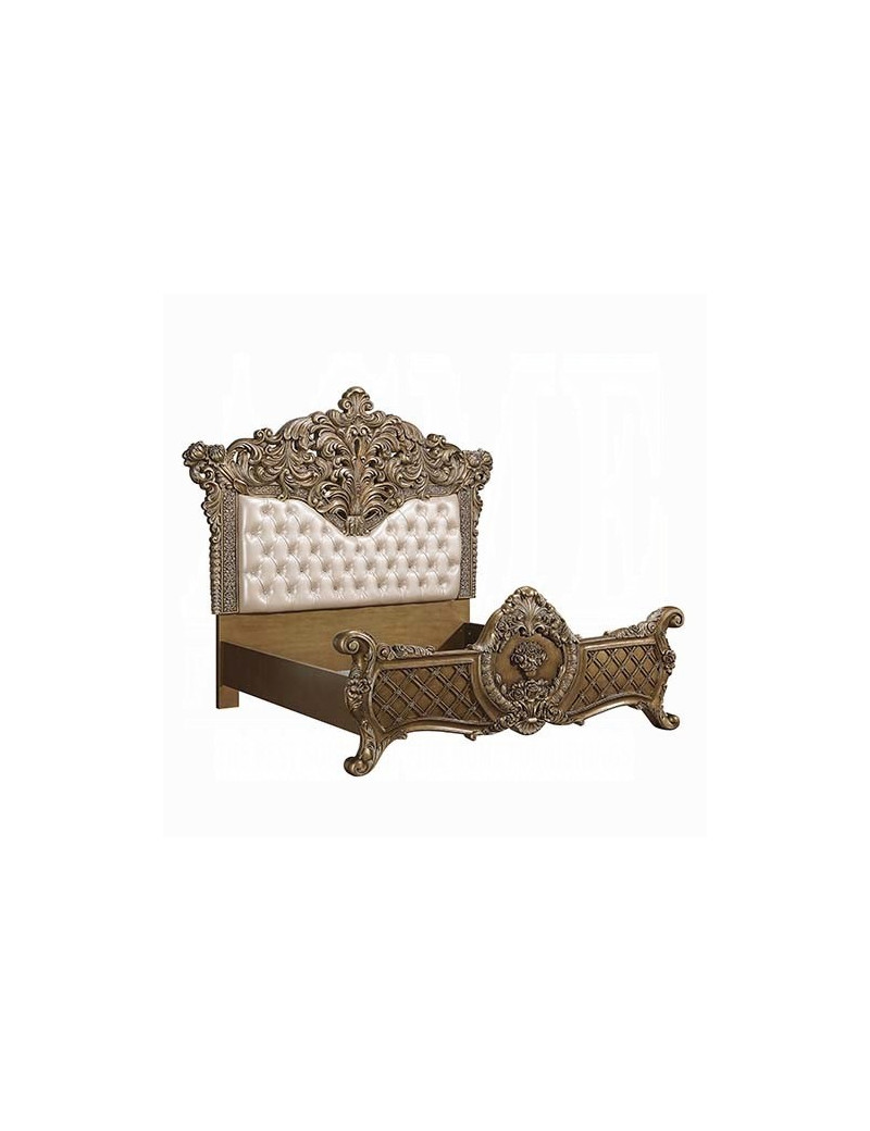 BD00471EK Bed  Bronze Finish Victorian Style Constantine Collection By Acme Furniture