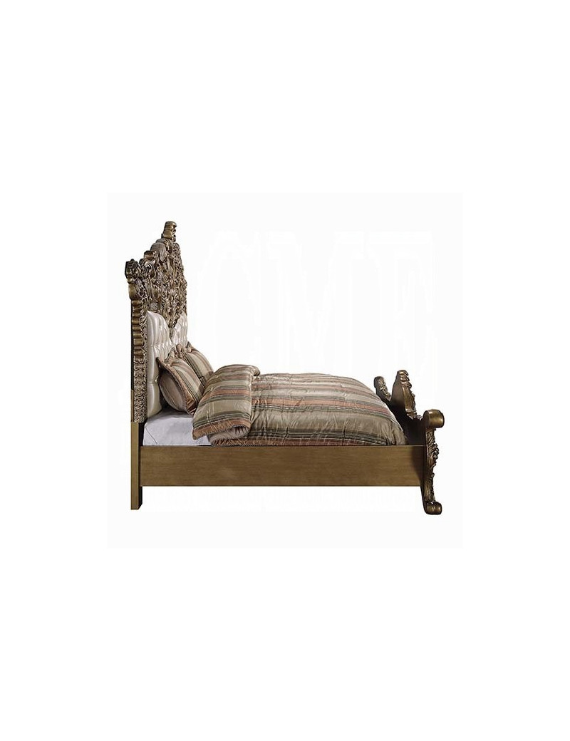 BD00471EK Bed  Bronze Finish Victorian Style Constantine Collection By Acme Furniture
