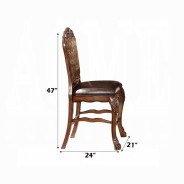 12160 Acme Counter Height Dining Set  Cherry Oak Finish Dresden Collection by Acme Furniture