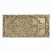 DN00467 7PC Dining Set Champagne Silver Finish Victorian Style Vatican Collection by Acme Furniture