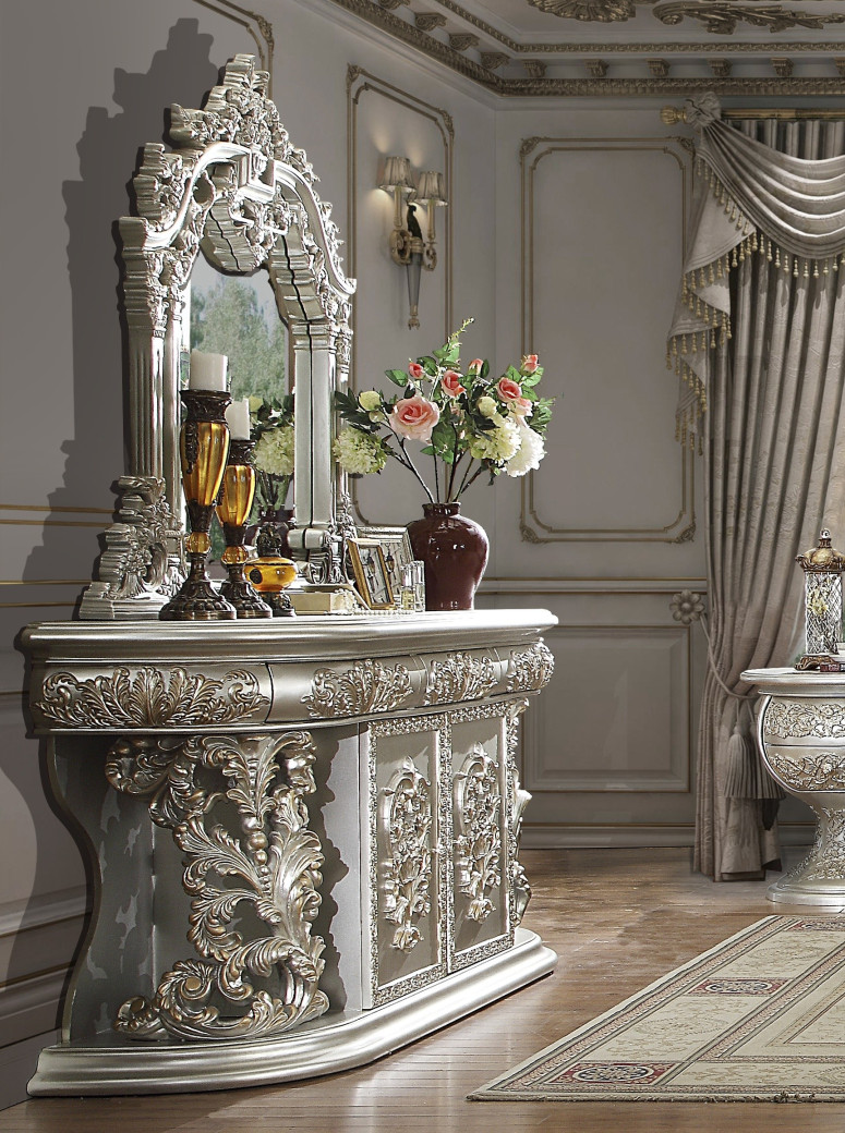 BD01487EK Bed Victorian Style Sandoval Collection by Acme Furniture