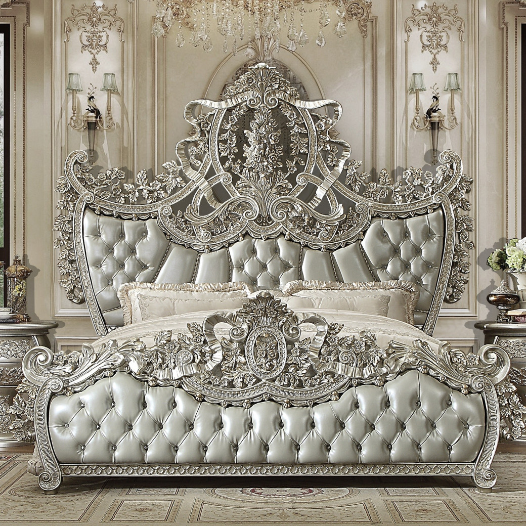BD01487EK Bed Victorian Style Sandoval Collection by Acme Furniture