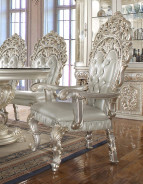 HD 8088 Dining Set Long Table Homey Design Victorian, European & Classic design