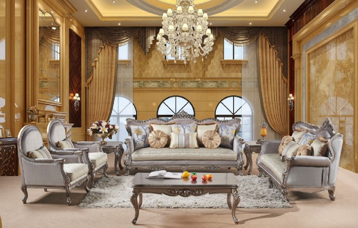 INFSG-690B Victorian Style Living Room Set by Infinity Furniture Import