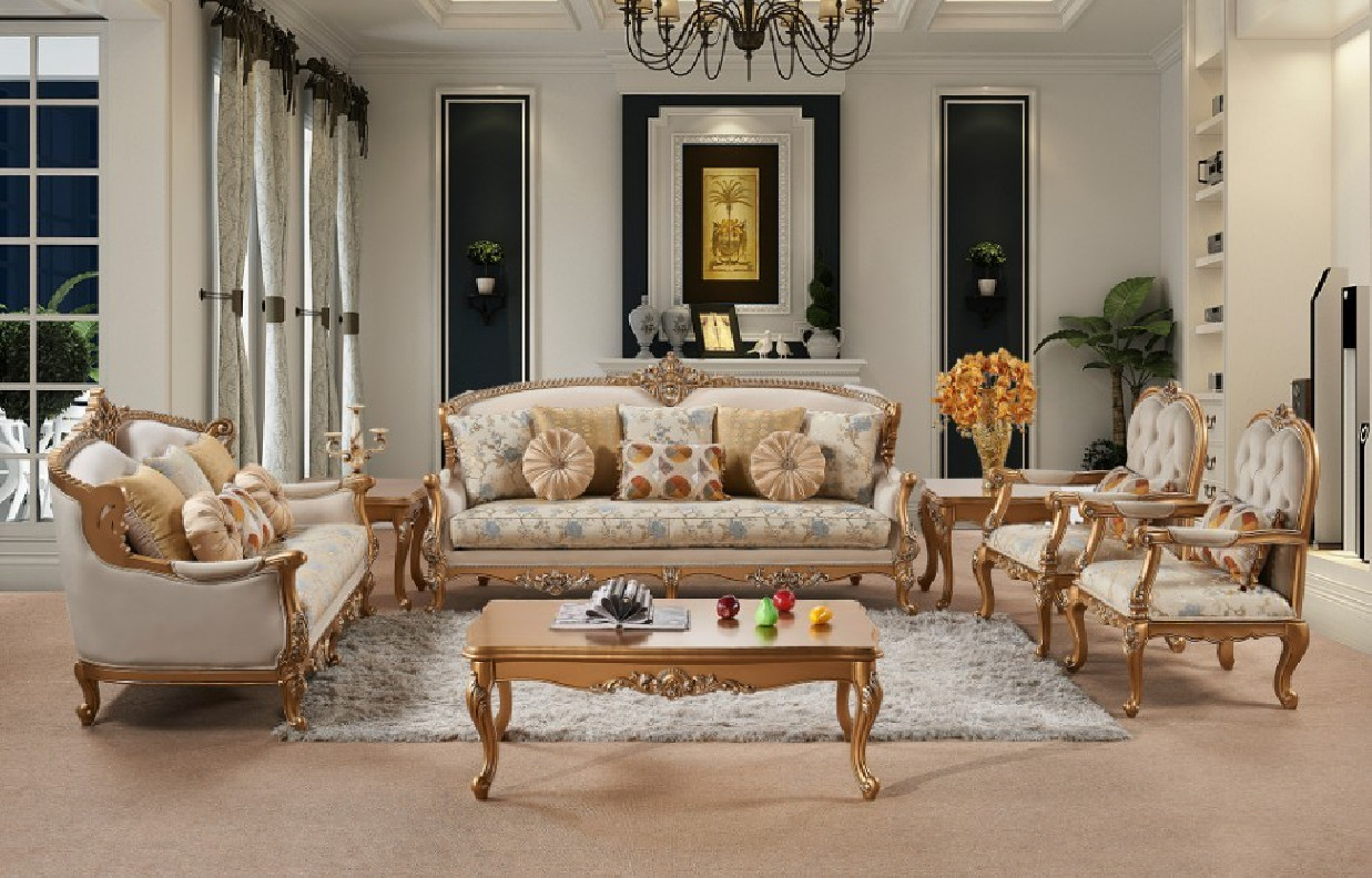 INFSG-698 Victorian Style Living Room Set By Infinity Furniture