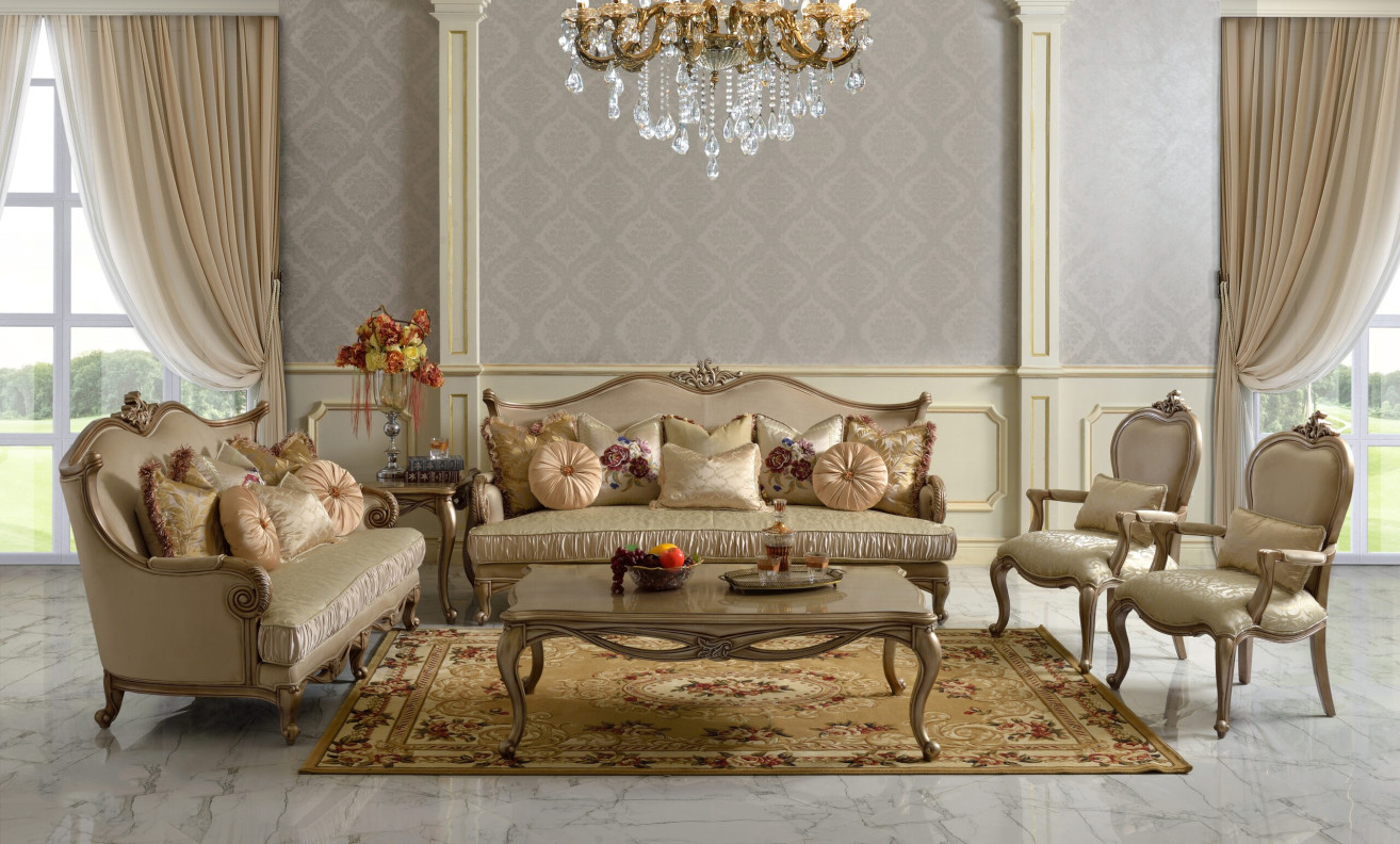 INFSSF-008 Victorian Style Living Room Set By Infinity Furniture