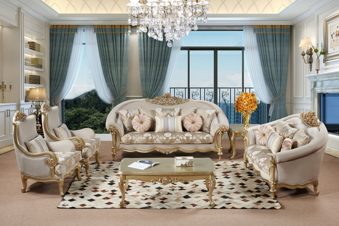 INFSG-632 Victorian Style Living Room Set By Infinity Furniture