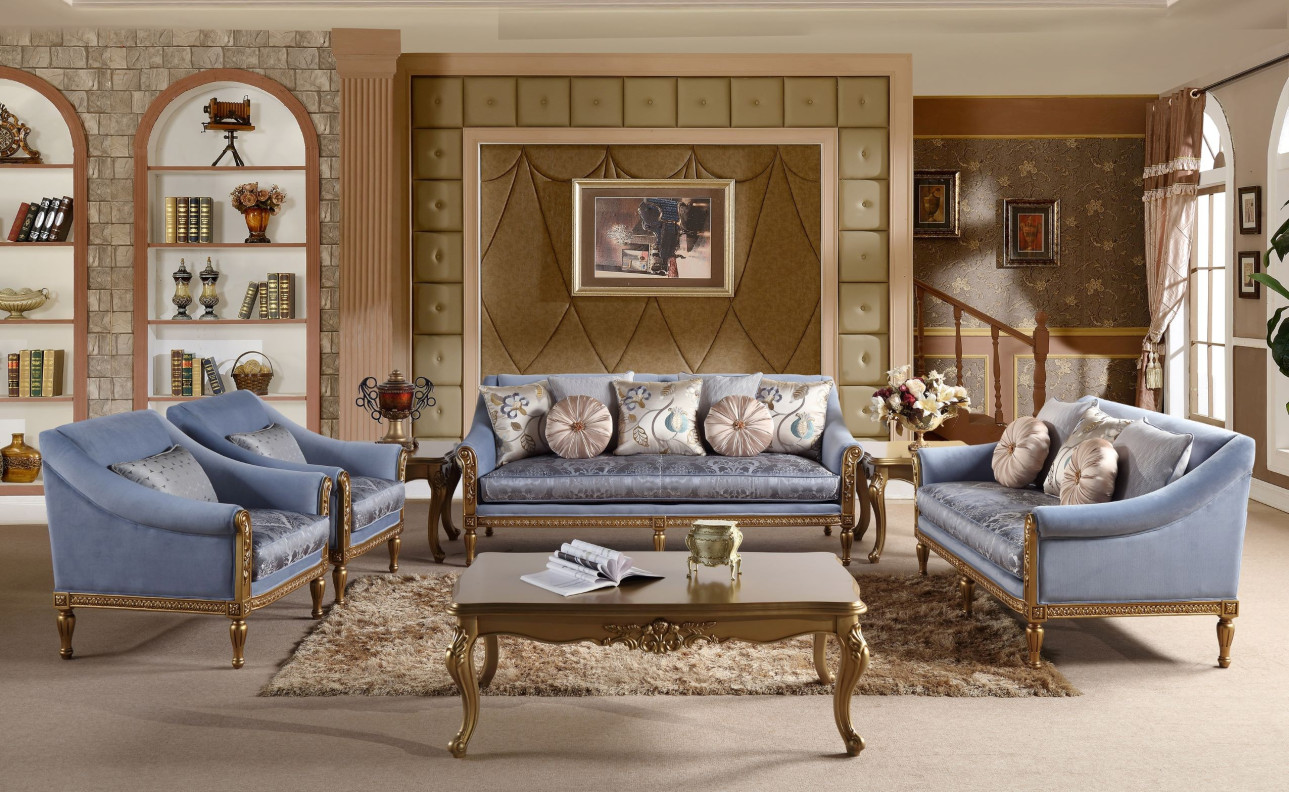 INFSG-729 Victorian Style Living Room Set by Infinity Furniture Import