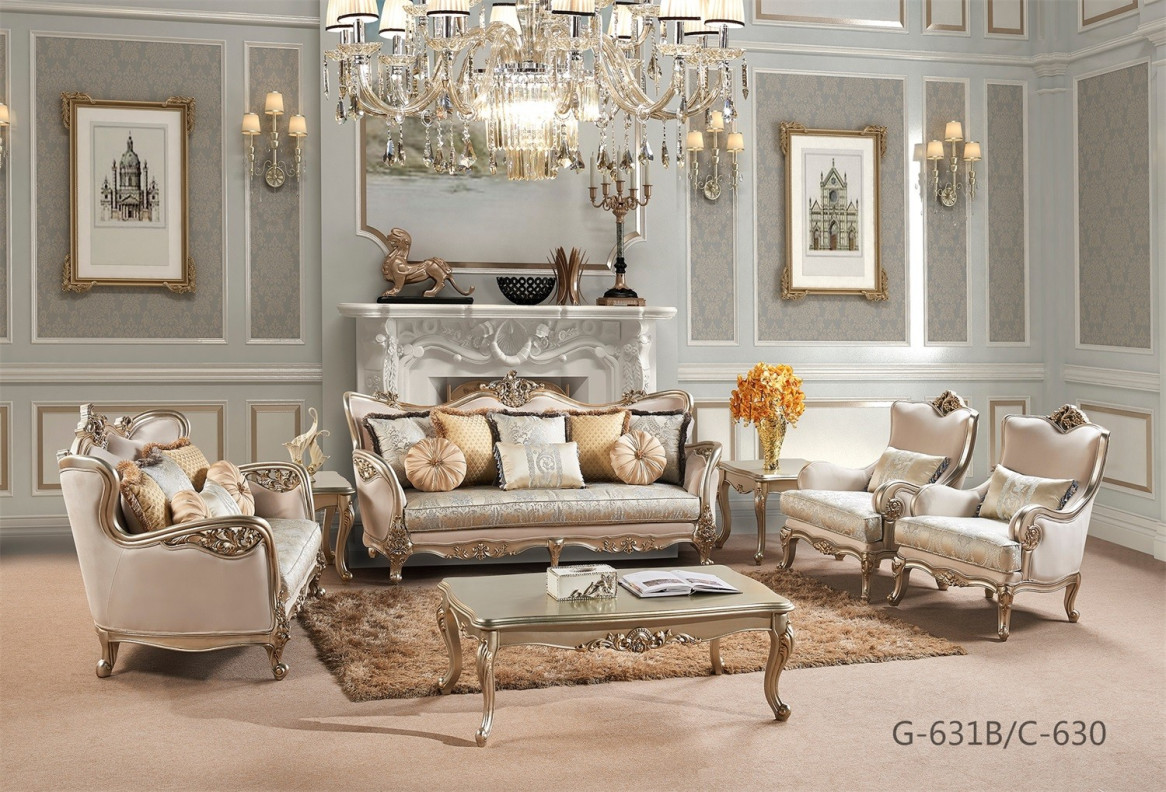 INFSG-631B Victorian Style Living Room Set by Infinity Furniture Import