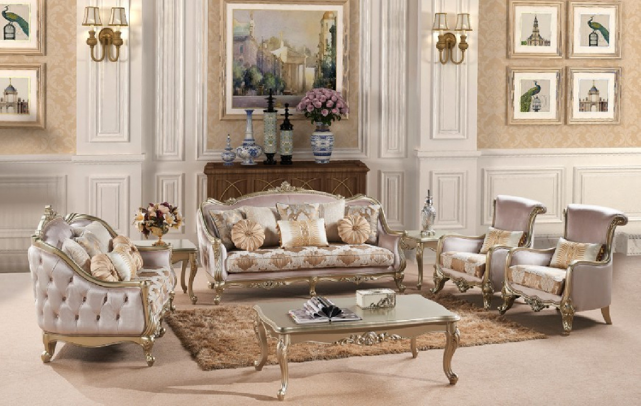 INFSG-683B Victorian Style Living Room Set by Infinity Furniture Import
