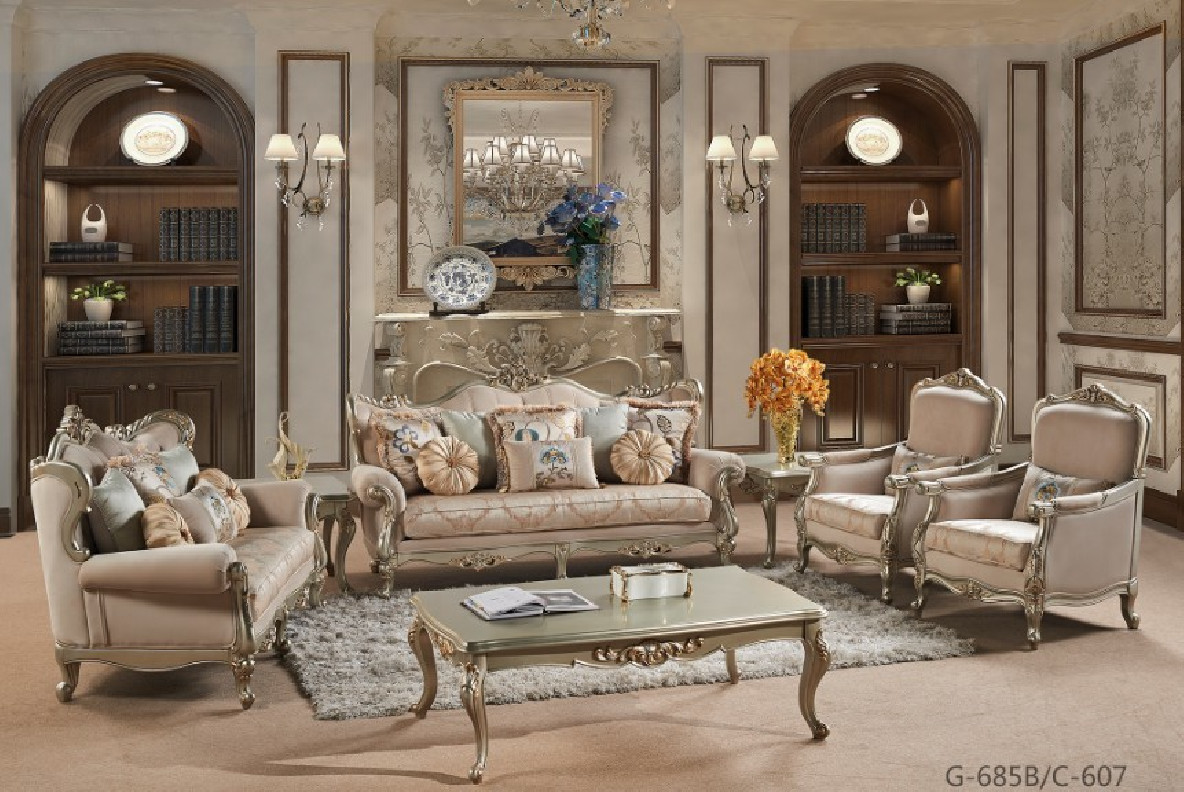 INFSG-685B Victorian Style Living Room Set by Infinity Furniture Import