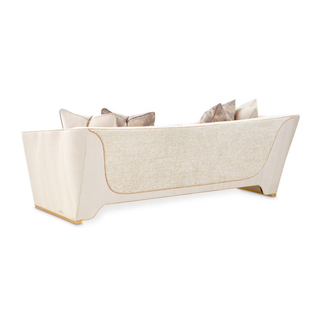 Sofa Cappuccino Light Champagne La Terrazza Collection by Michael Amini 9092815-CPCNO-124