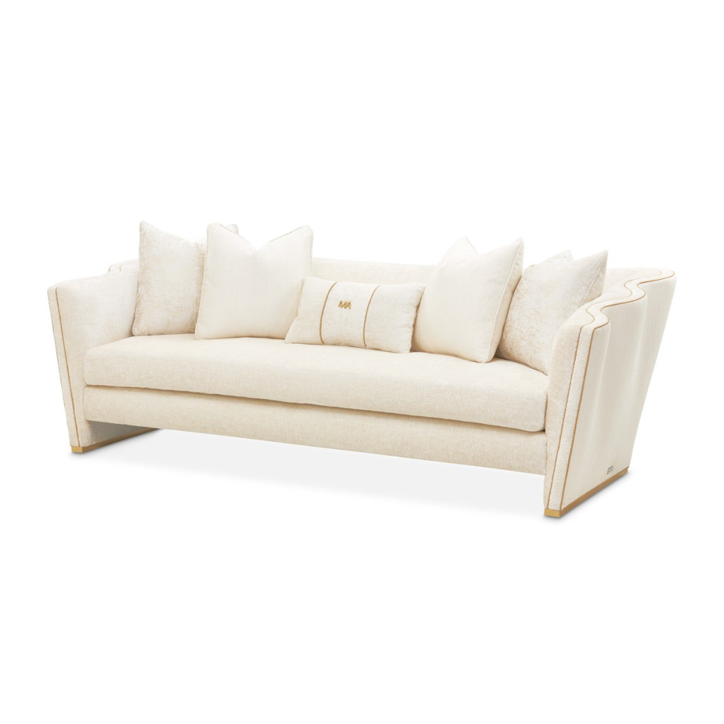 Sofa Starlight Light Champagne La Terrazza Collection By Michael Amini 9092815-STRLT-124