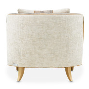 Accent Chair Cappuccino Light Champagne La Terrazza Collection by Michael Amini 9092834-CPCNO-124