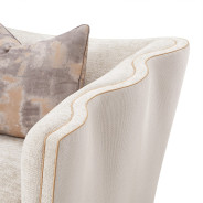 Matching Chair Cappuccino Light Champagne La Terrazza Collection by Michael Amini 9092835-CPCNO-124